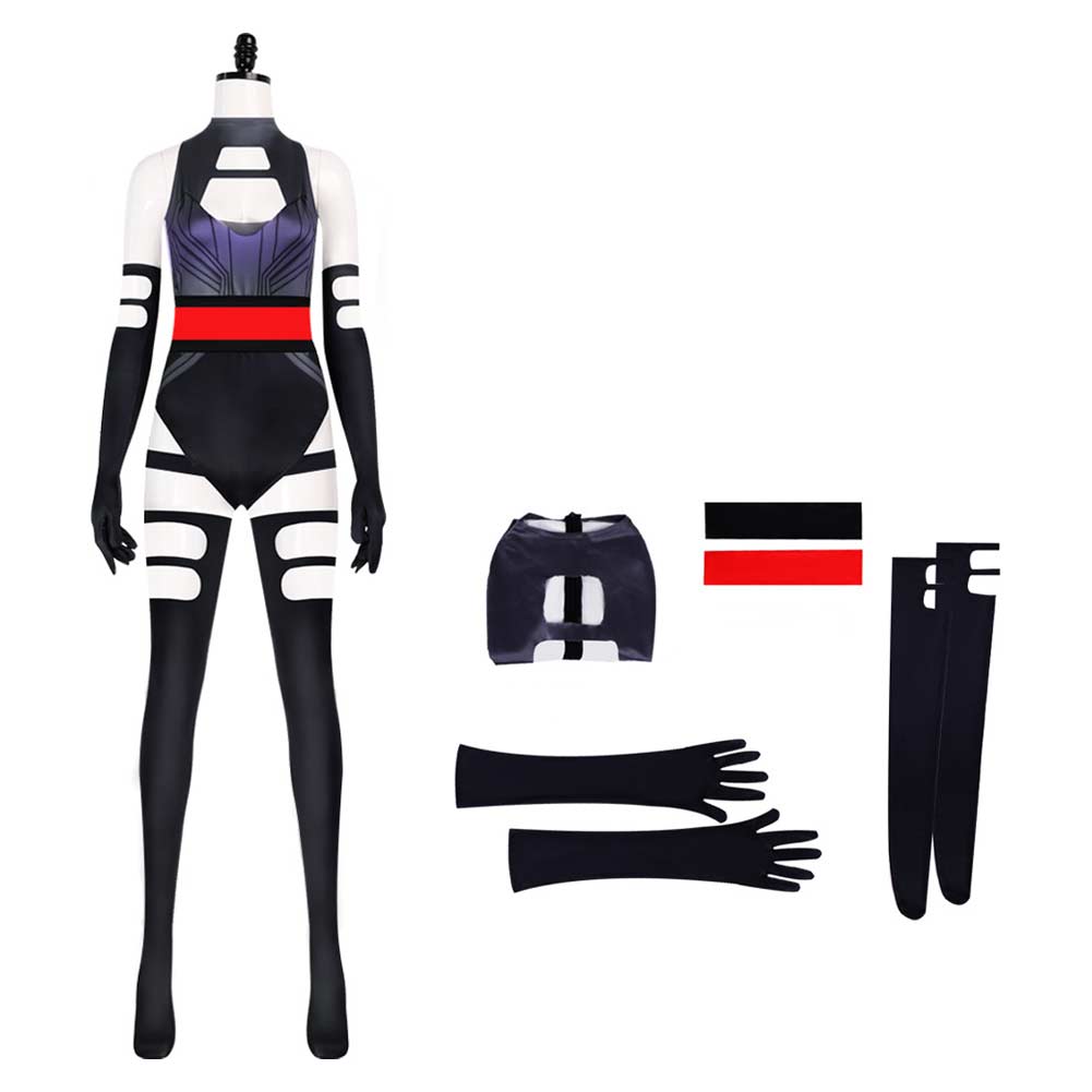 X-Men: Apocalypse Psylocke Women Jumpsuit Outfits Halloween Carnival Cosplay Costume