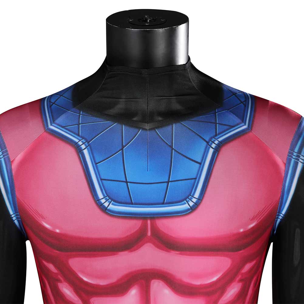X-Men Gambit Men Printed Jumpsuit Outfits Halloween Carnival  Cosplay Costume