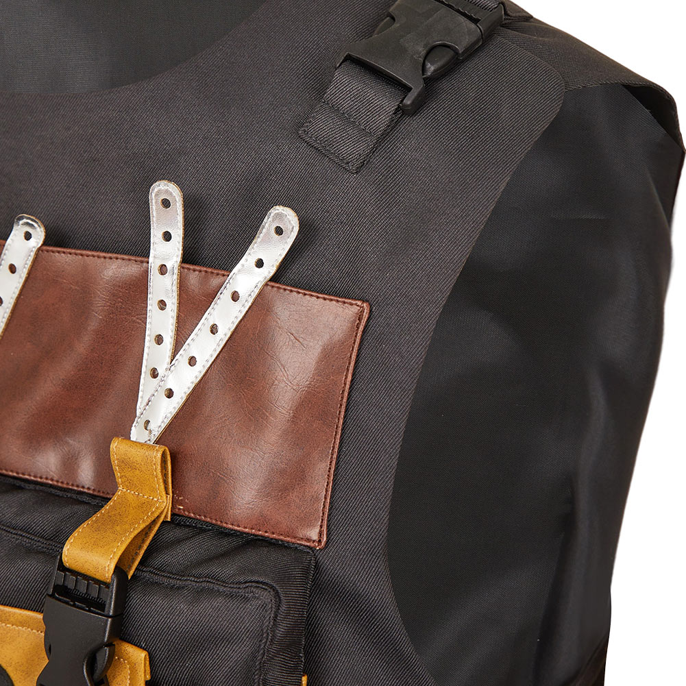 Mickey 17 (2025) Mickey Barnes Yellow Vest Outfits Halloween Carnival Cosplay Costume