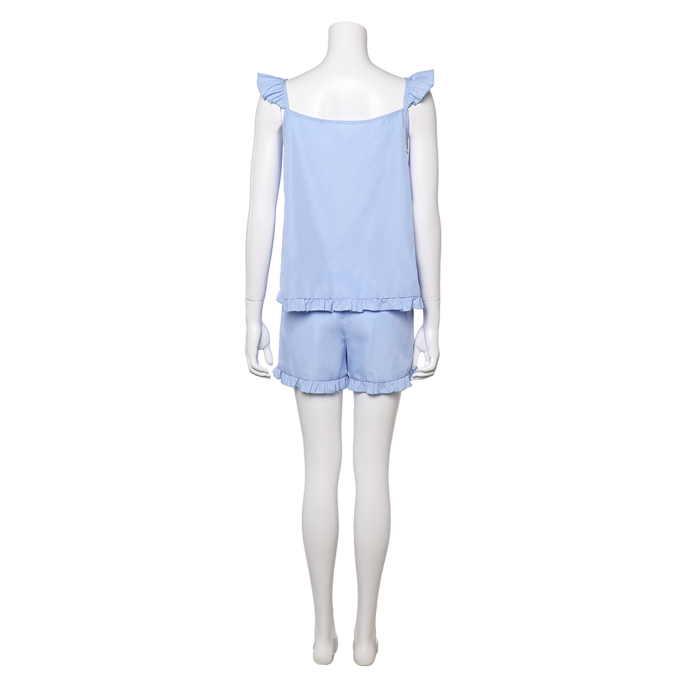 Freakier Friday Lily Davies Woman Blue Nightgowns Pajamas Halloween Carnival Party Cosplay Costume
