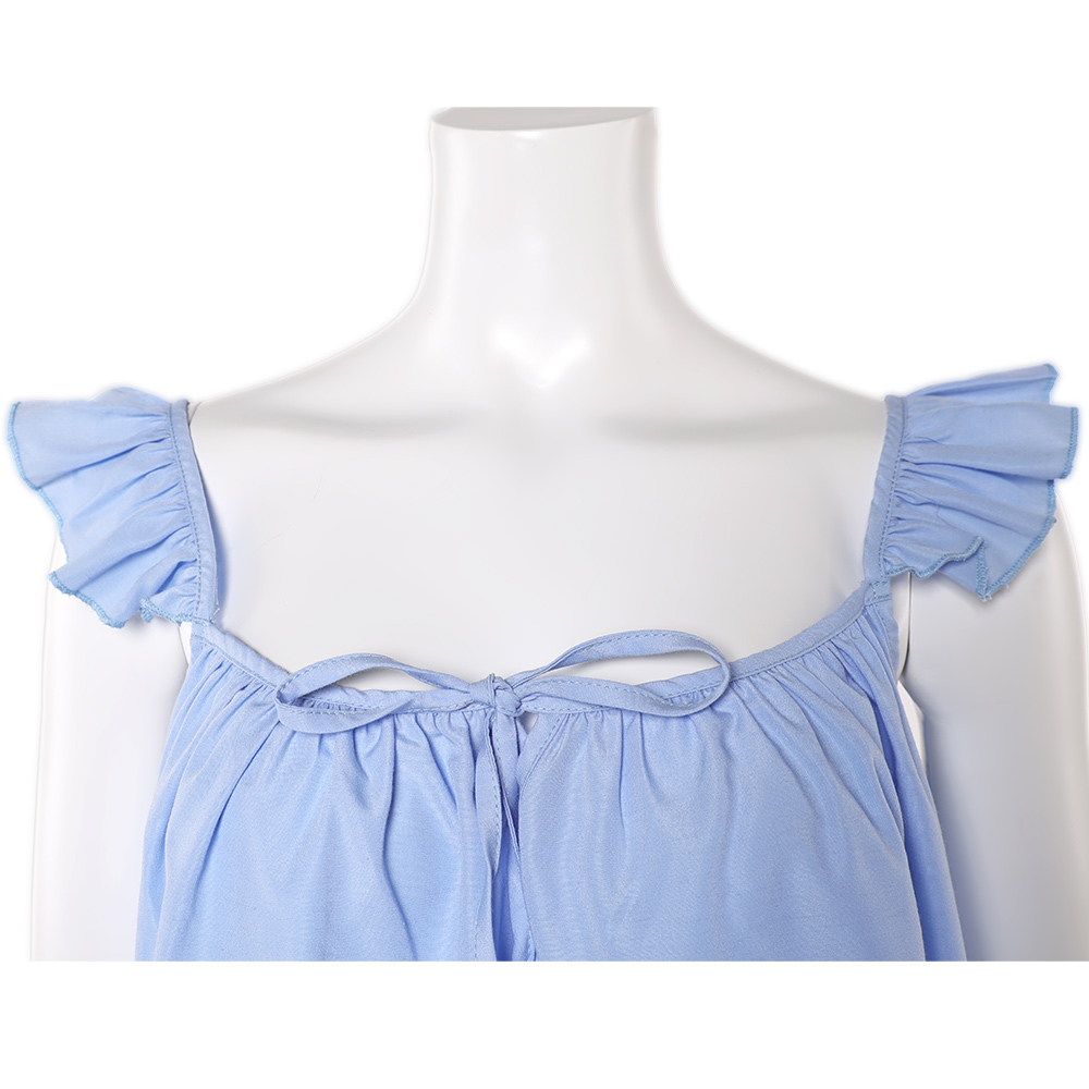 Freakier Friday Lily Davies Woman Blue Nightgowns Pajamas Halloween Carnival Party Cosplay Costume