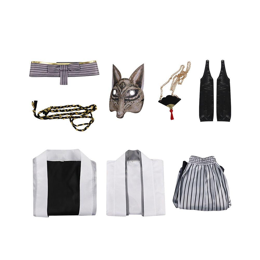 Silent Hill Tsuneki Kotoyuki White Kimono Outfit Halloween Carnival Cosplay Costume