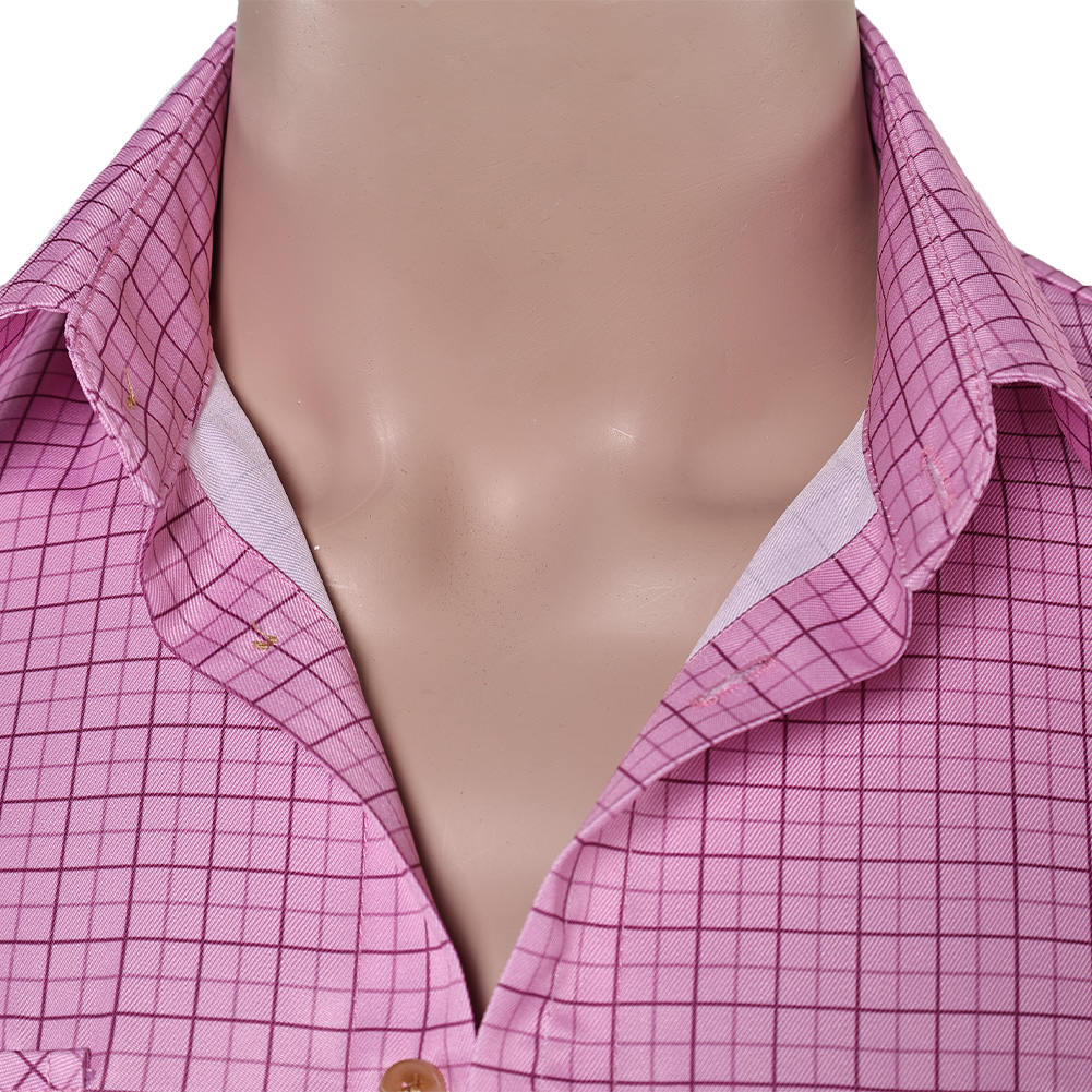 28 Years Later Jamie Men Pink Shirt Outfits Halloween Carnival Cosplay Costume