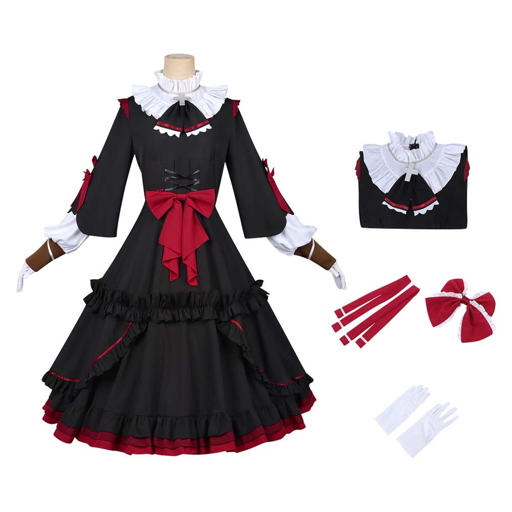 NEEDY GIRL OVERDOSE Michica Gokubara Women Dress Outfits Halloween Carnival Cosplay Costume