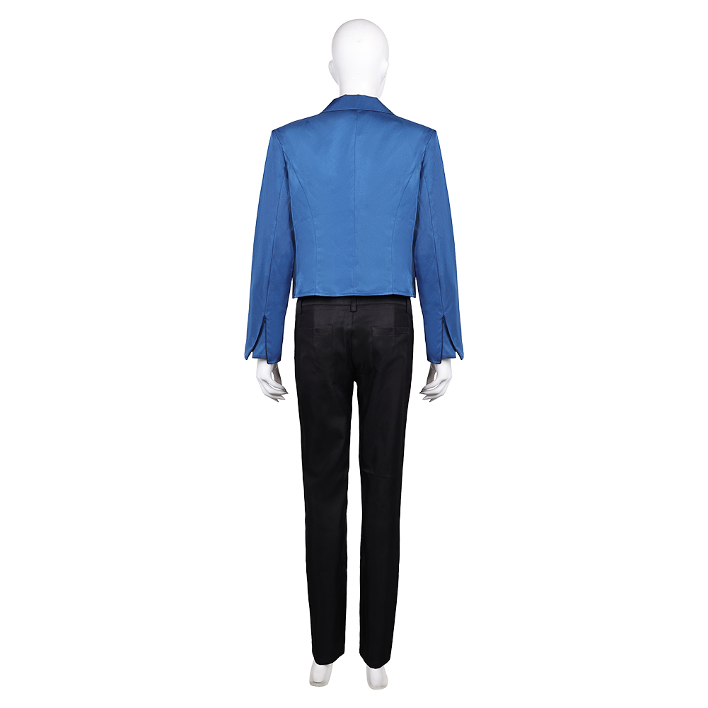 LAZARUS (2025) Christine Women Blue Suit Set Halloween Carnival Party Cosplay Costume