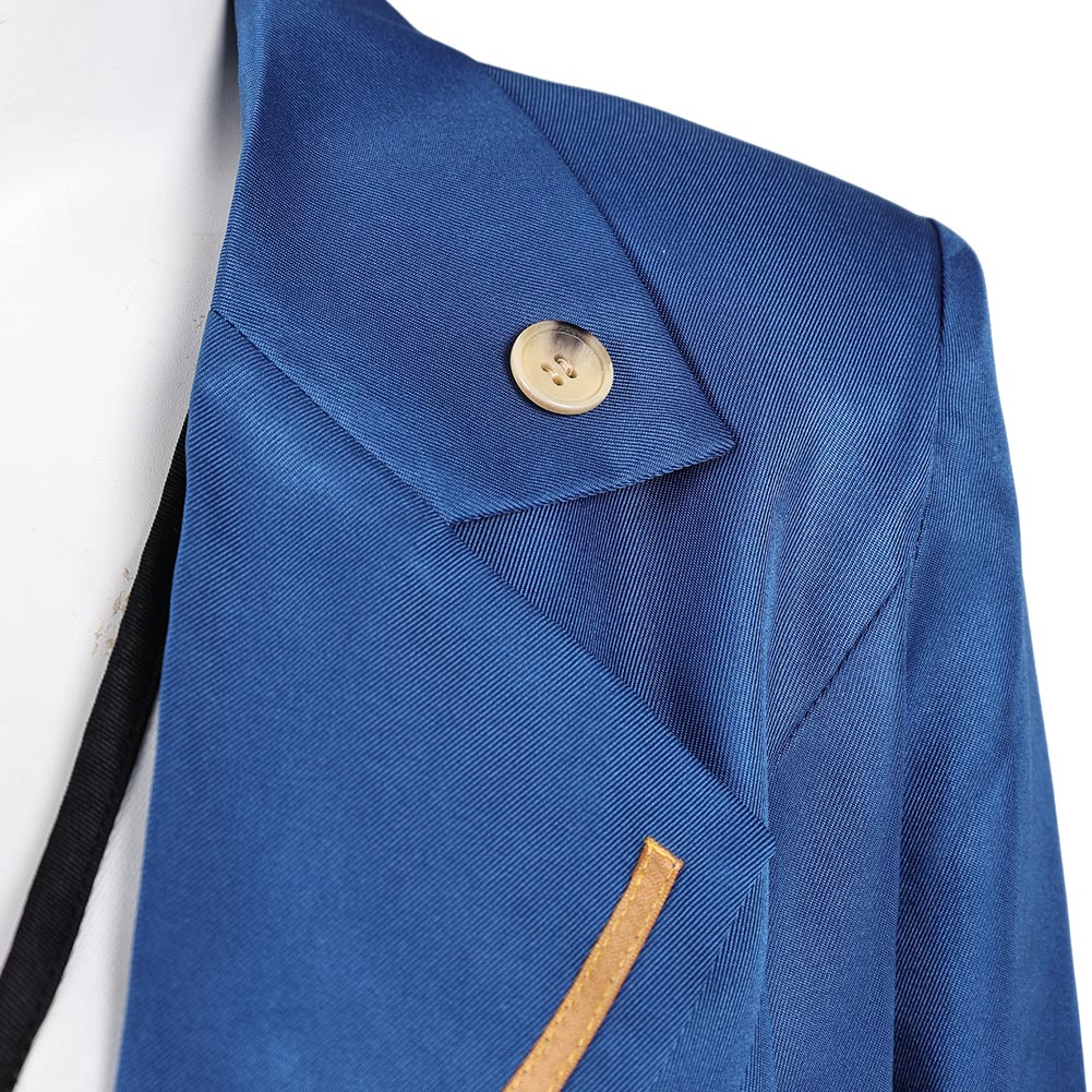 LAZARUS (2025) Christine Women Blue Suit Set Halloween Carnival Party Cosplay Costume