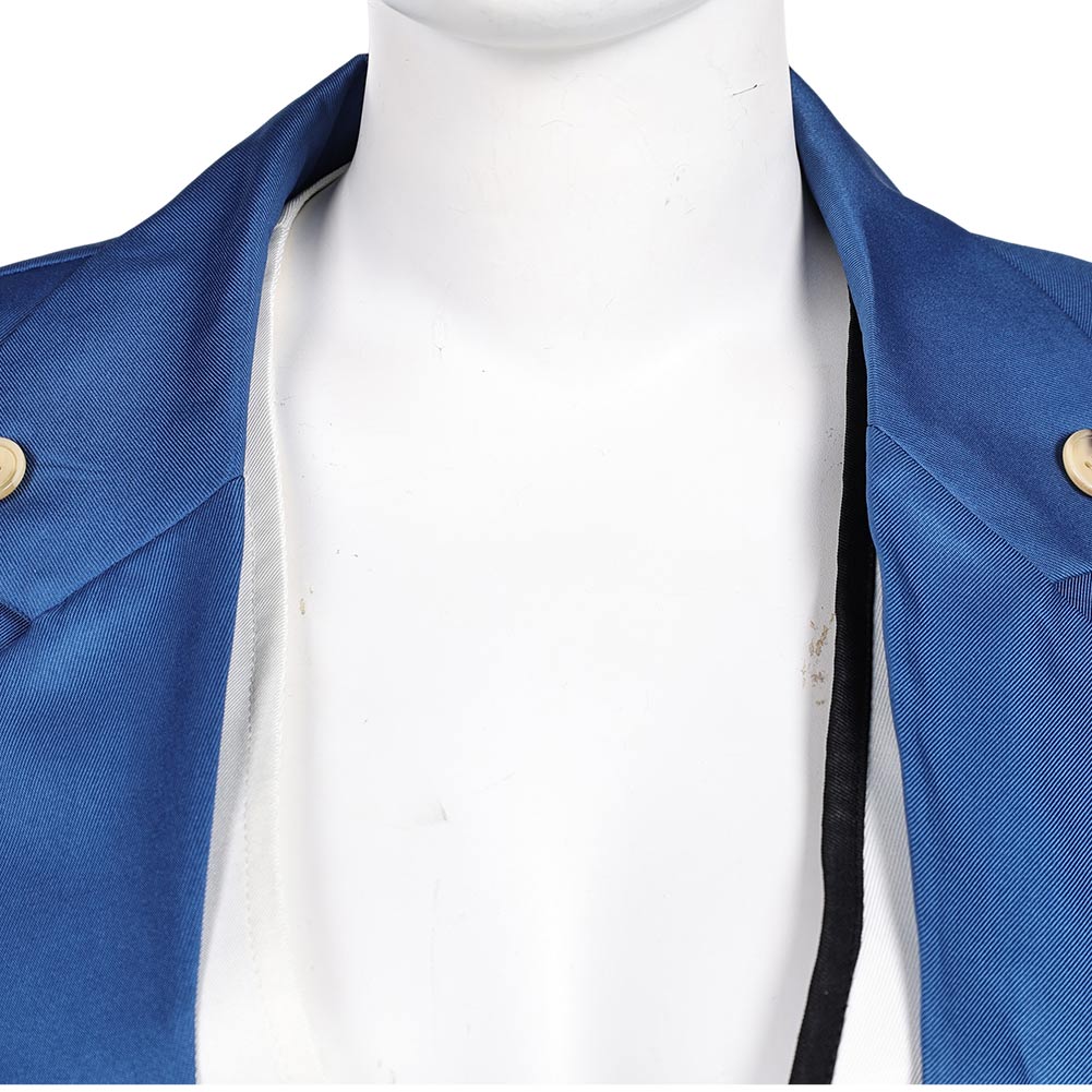 LAZARUS (2025) Christine Women Blue Suit Set Halloween Carnival Party Cosplay Costume