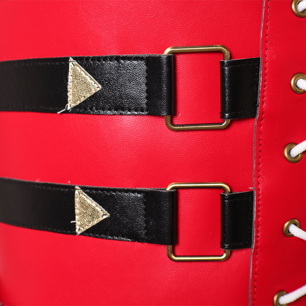 Harley Quinn Variant Play Arts Kai Nurse Fullset Outfits Halloween Carnival Party Cosplay Costume