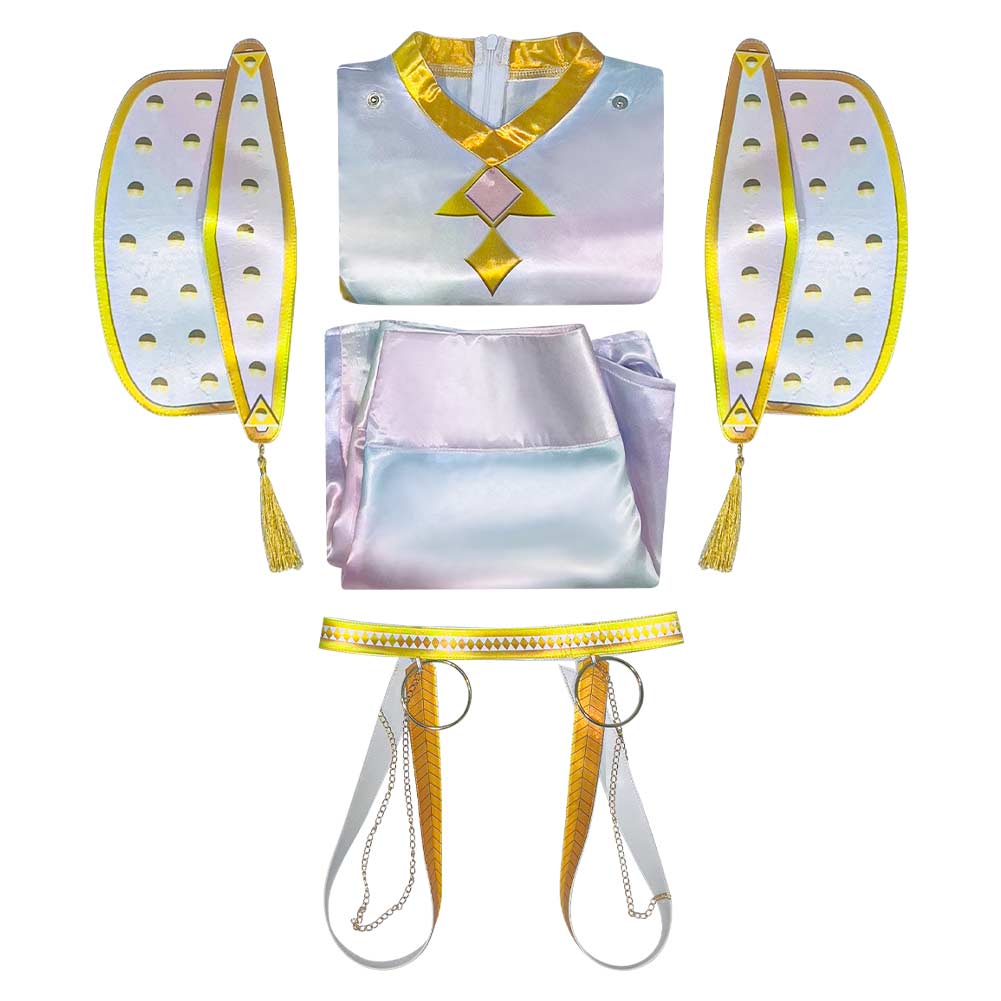 Kpop Demon Hunters Zoey What it Sounds Like Zoey Fullset Halloween Carnival Party Cosplay Costume