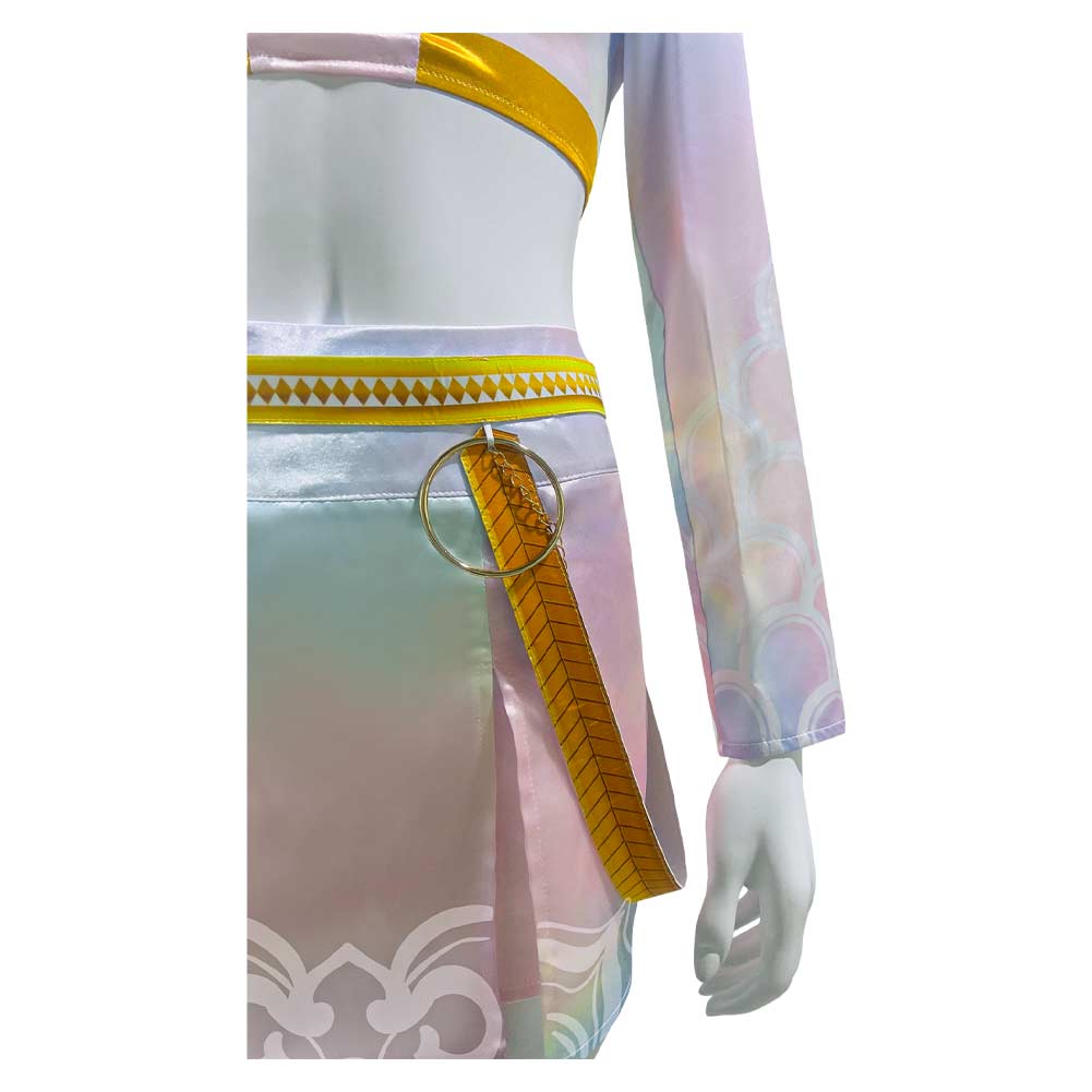 Kpop Demon Hunters Zoey What it Sounds Like Kids Outfits Halloween Carnival Party Cosplay Costume