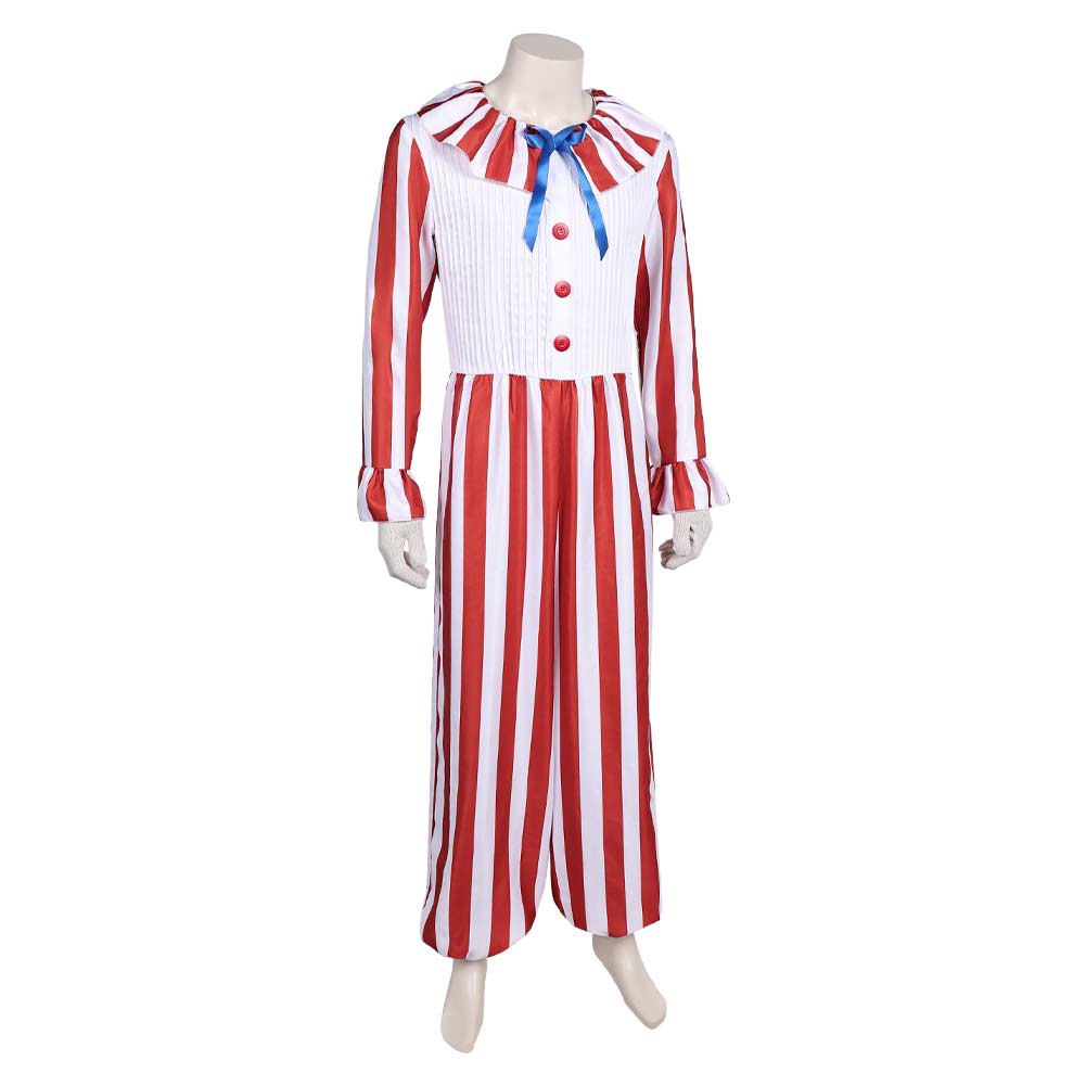 Clown in A Cornfield (2025) Flando the Clown Men Outfits Halloween Carnival Cosplay Costume