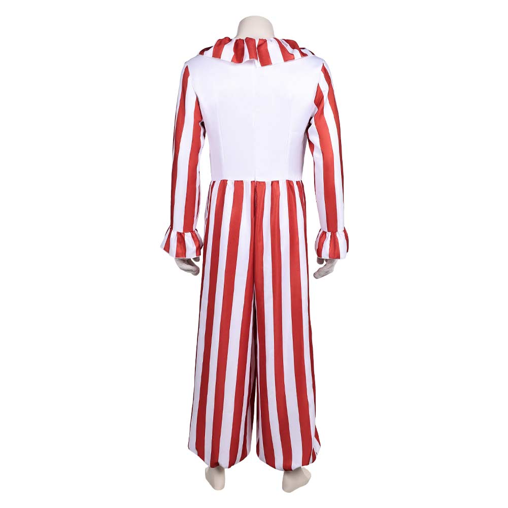 Clown in A Cornfield (2025) Flando the Clown Men Outfits Halloween Carnival Cosplay Costume