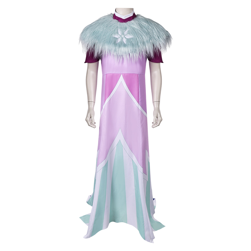 Helluva Boss Season 2 Andrealphus White Robe Outfits Halloween Carnival Cosplay Costume