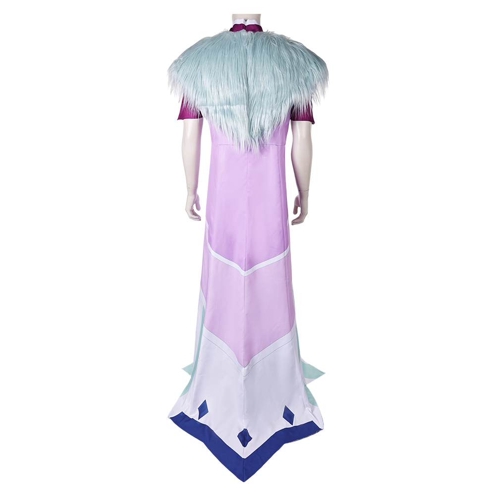 Helluva Boss Season 2 Andrealphus White Robe Outfits Halloween Carnival Cosplay Costume
