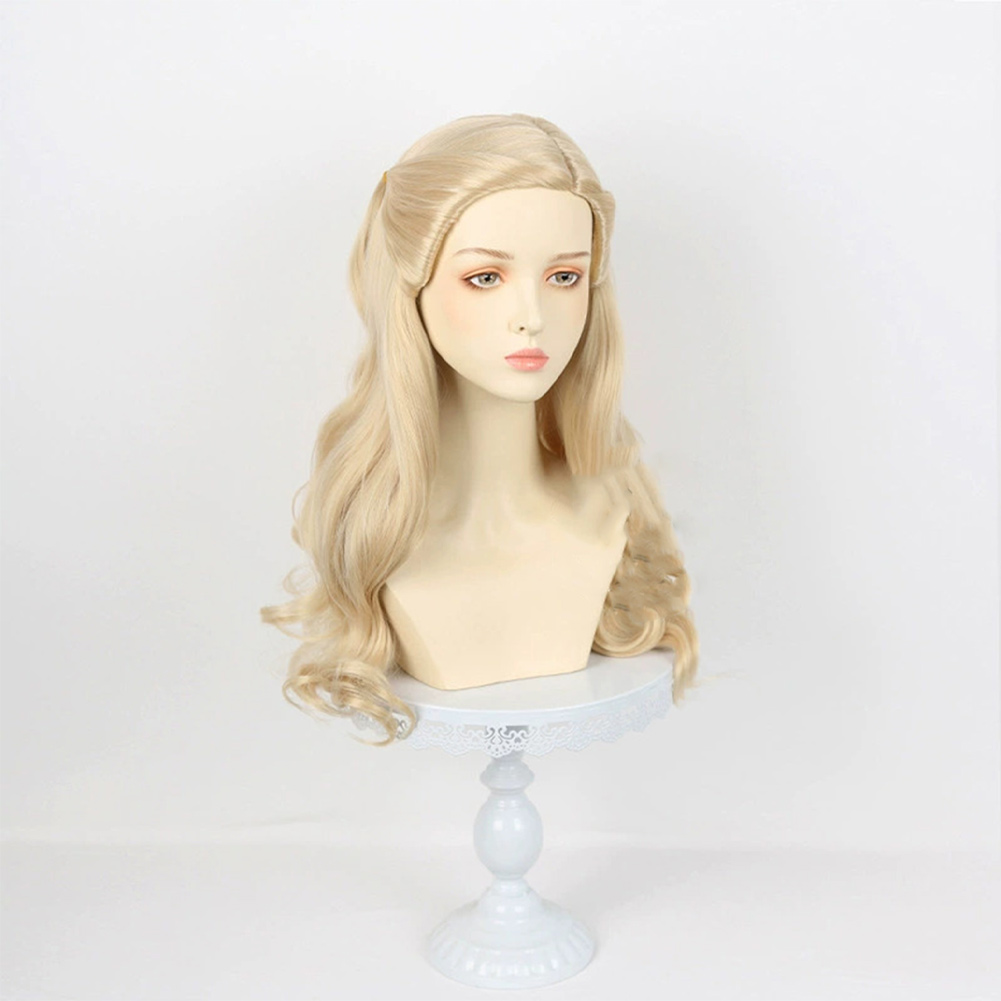 Wicked (2024) Glinda Blond Wig Heat Resistant Synthetic Hair Halloween Cosplay Accessories