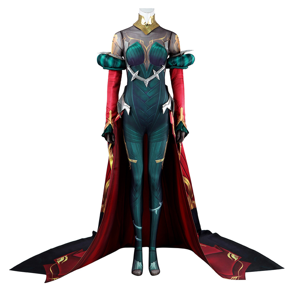 League of Legends Mel Jumpsuit Cloak Set Outfits Halloween Carnival Cosplay Costume