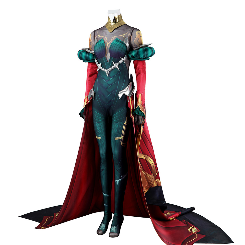 League of Legends Mel Jumpsuit Cloak Set Outfits Halloween Carnival Cosplay Costume