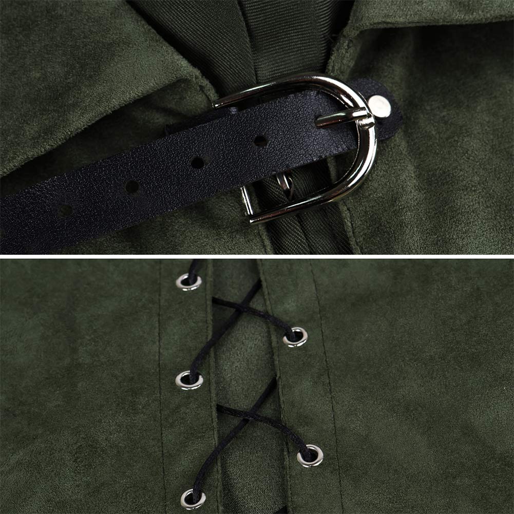 The Lord of the Rings Thranduil Green Outfit Halloween Carnival Cosplay Costume