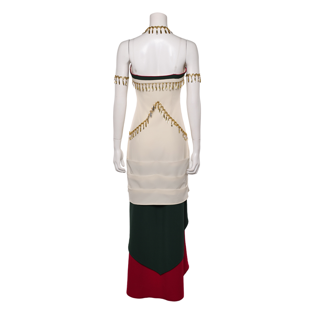The Legend of Zelda Sonia Green Dress Outfit Halloween Carnival Cosplay Costume