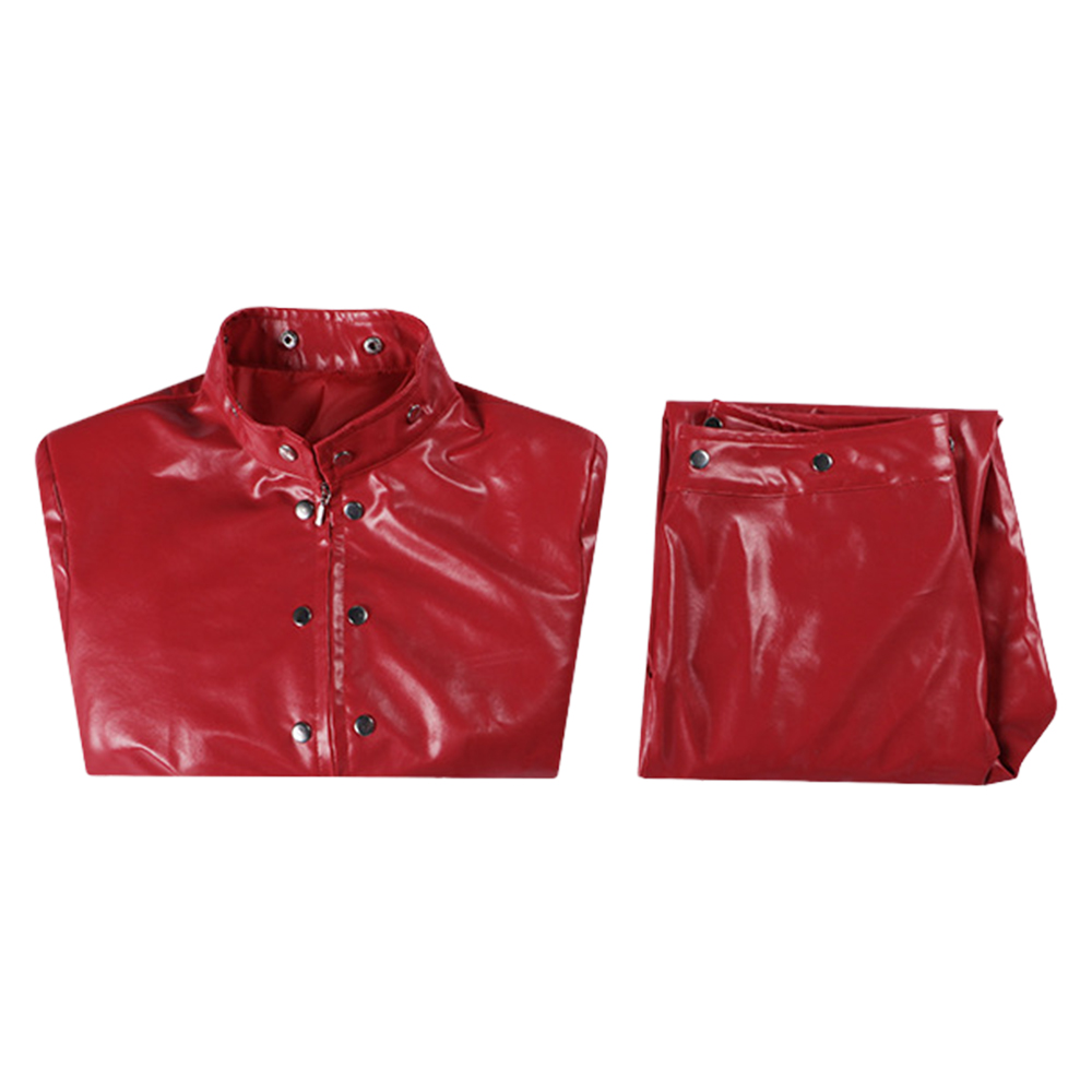 The Seven Deadly Sins Ban Red Leather Outfits Halloween Carnival Cosplay Costume