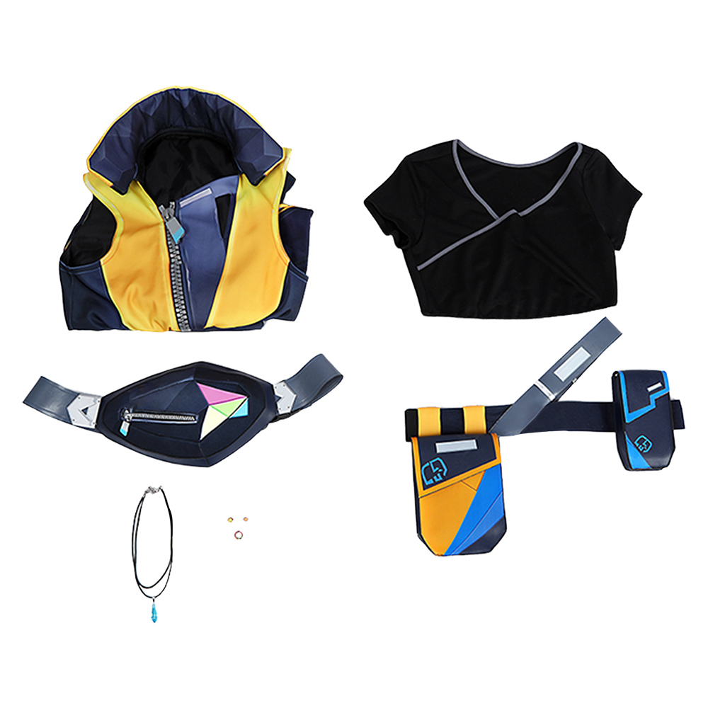 Valorant Waylay Fullset Outfits Halloween Carnival Cosplay Costume