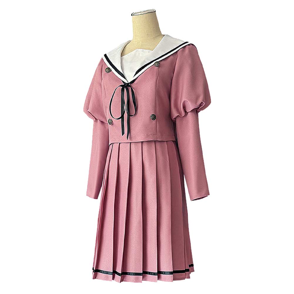 The Fragrant Flower Blooms With Dignity Kaori Kurigu Pink School Unifrom JK Halloween Carnival Party Cosplay Costume