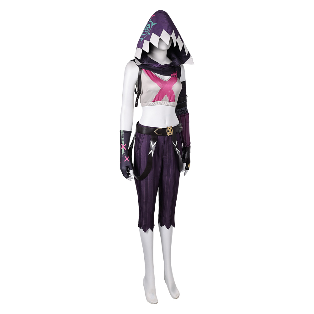 Arcane: League of Legends Season 2 Jinx Hoodie Outfits Halloween Carnival Cosplay Costume