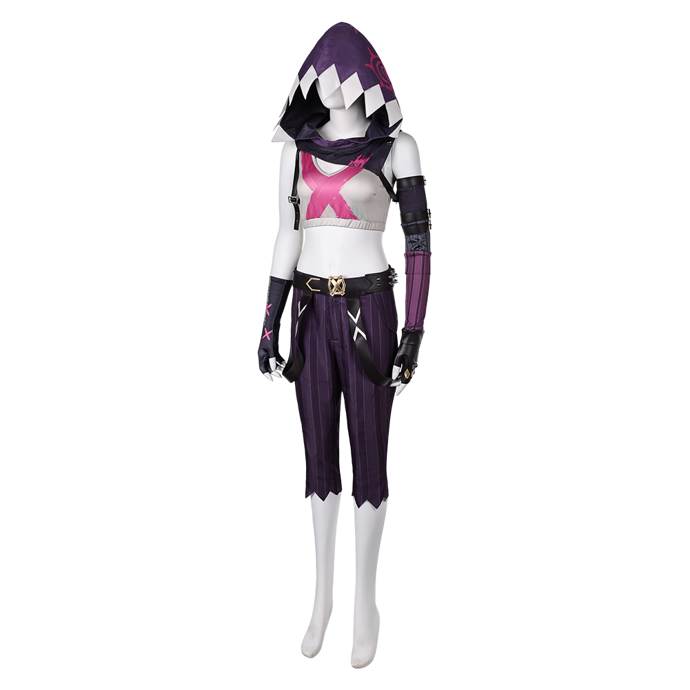 Arcane: League of Legends Season 2 Jinx Hoodie Outfits Halloween Carnival Cosplay Costume