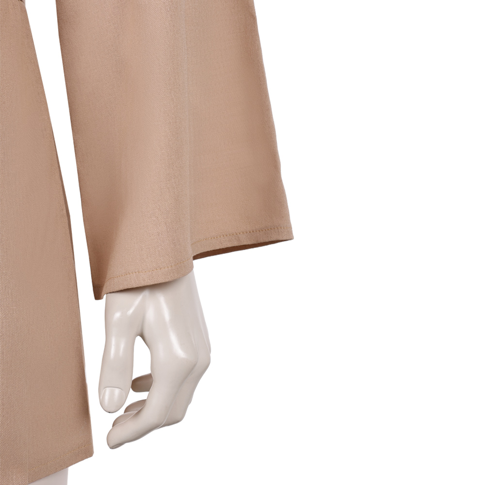 Jedi Knight Brown Outfit Halloween Carnival Cosplay Costume