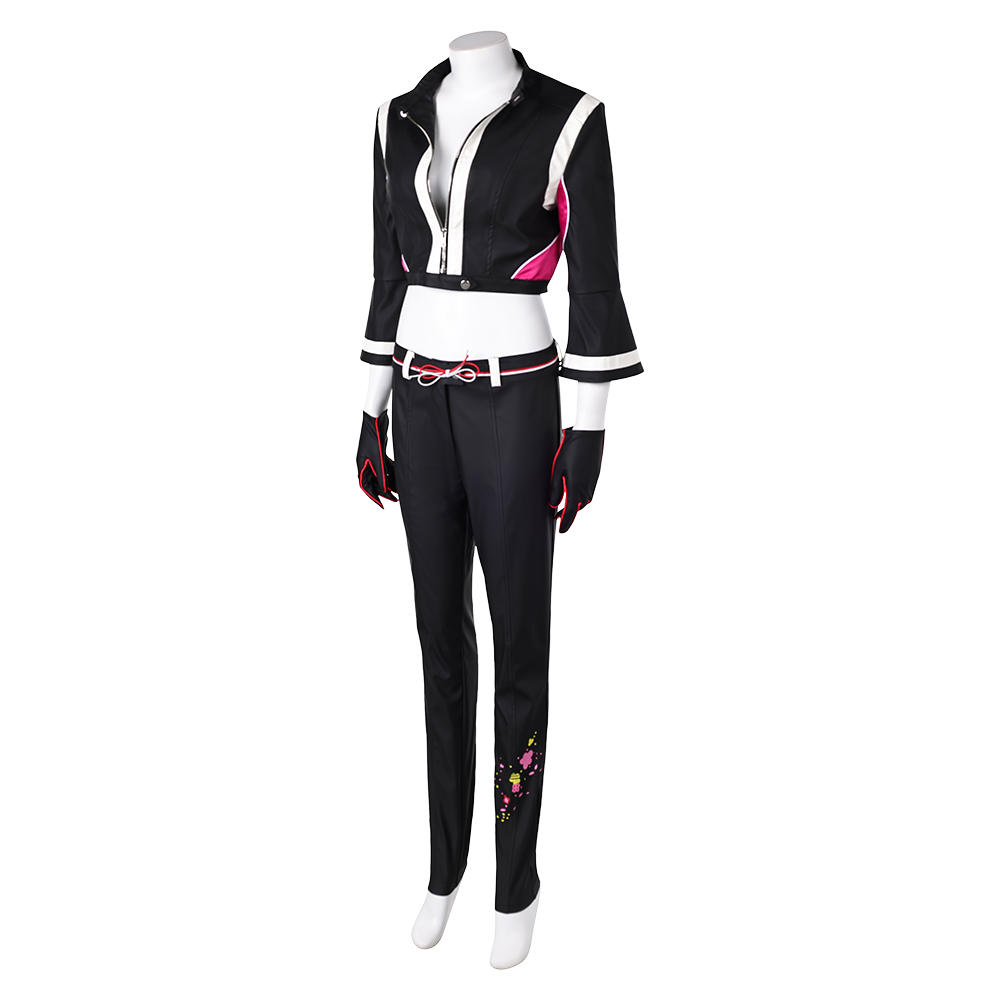 Fatal Fury: City of the Wolves Mai Shiranui Leather Outfits Halloween Carnival Cosplay Costume