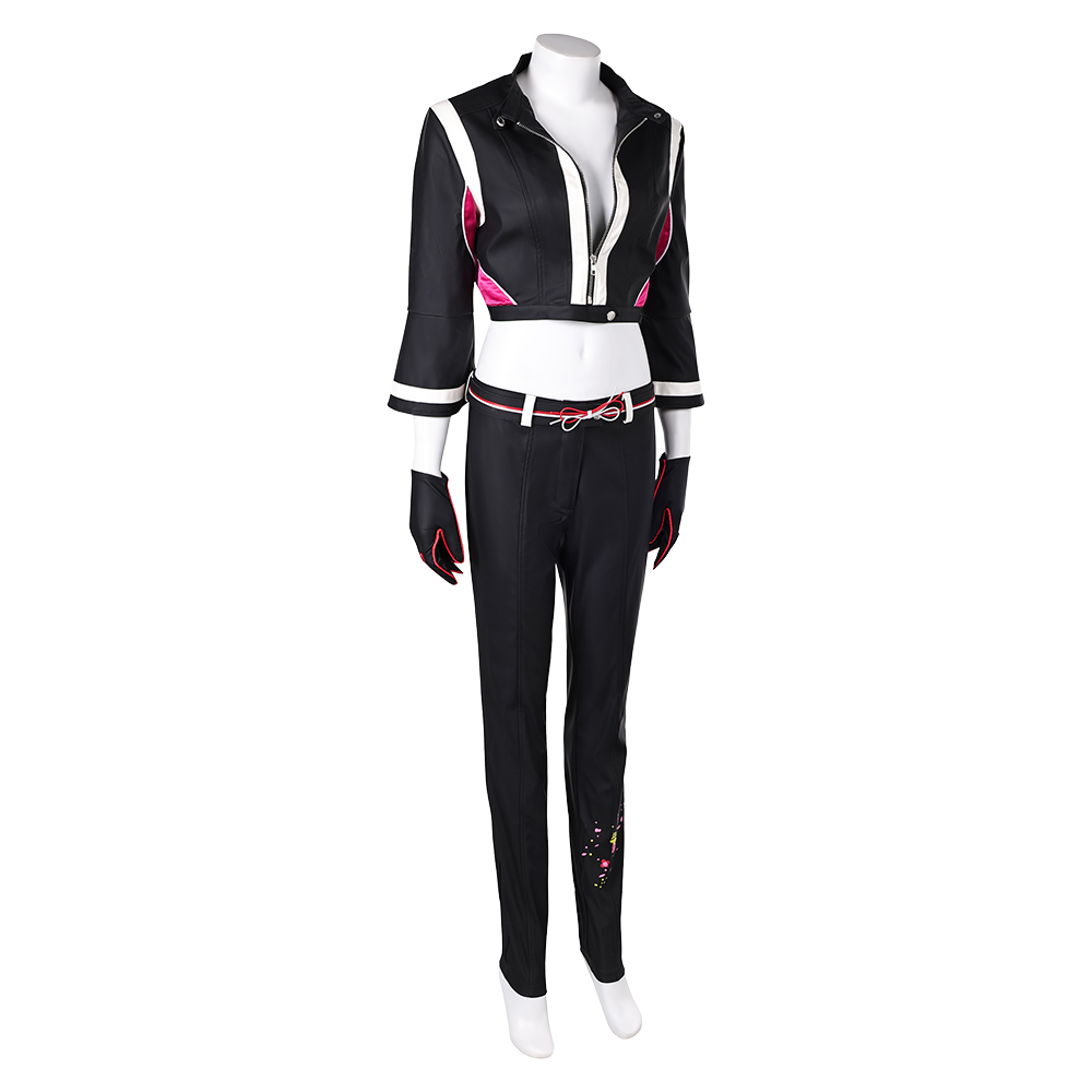 Fatal Fury: City of the Wolves Mai Shiranui Leather Outfits Halloween Carnival Cosplay Costume