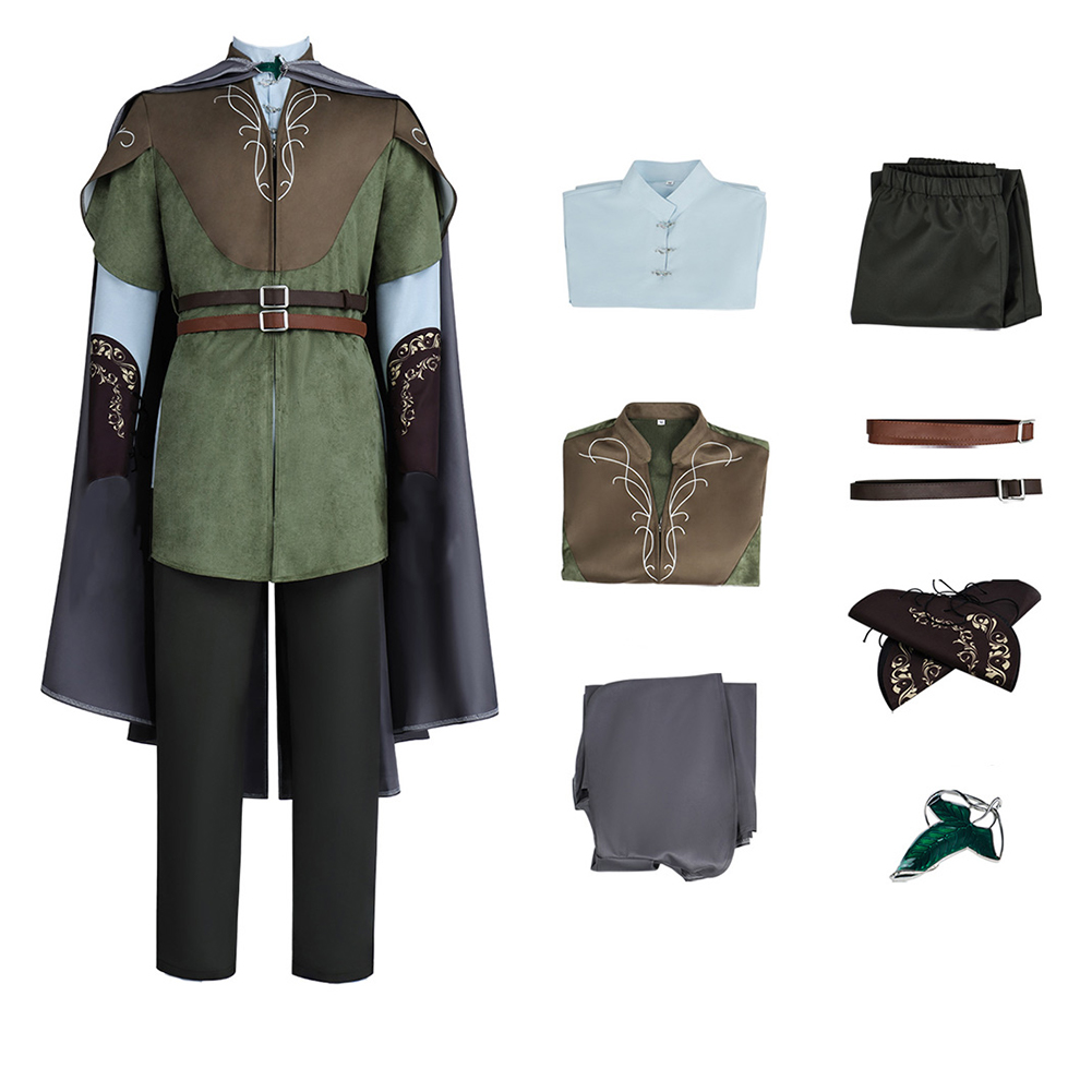 The Lord of the Rings Legolas Outfit Halloween Carnival Cosplay Costume