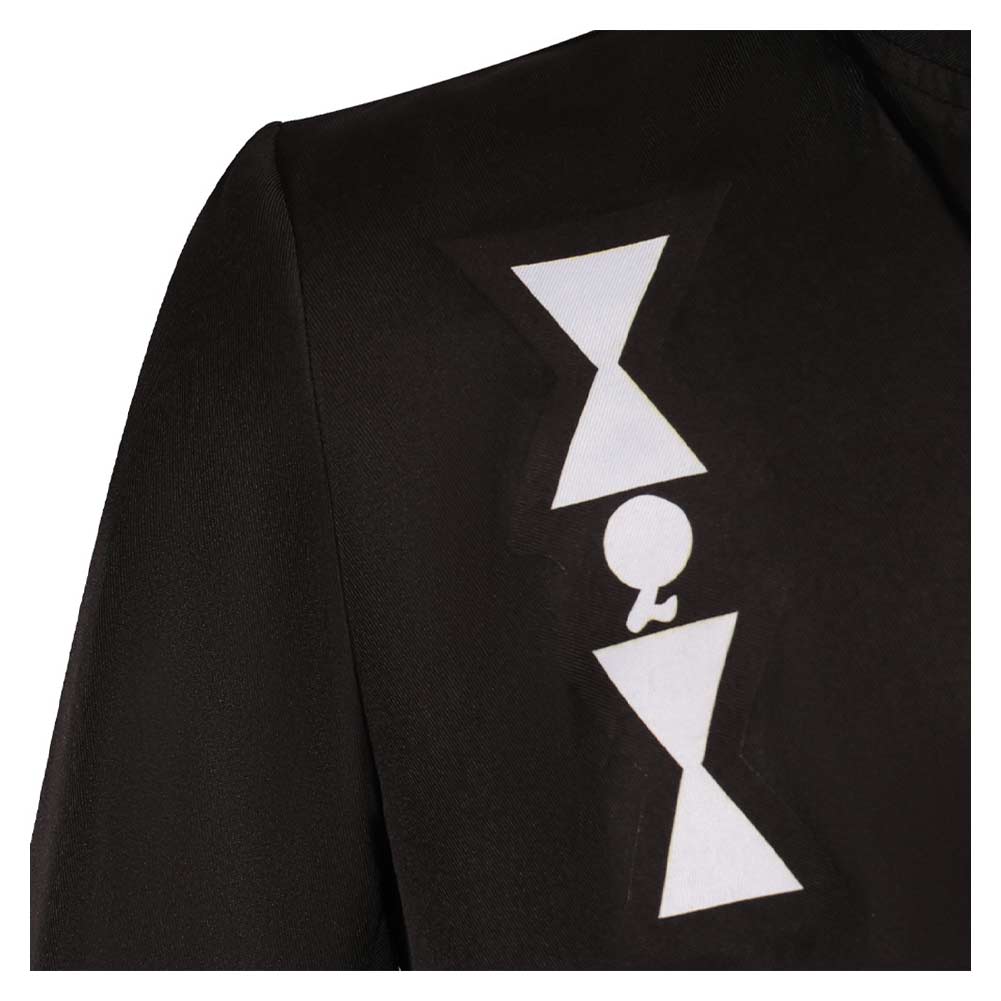 Ghost B.C Aether Men Black Stage Outfits Halloween Carnival Cosplay Costume