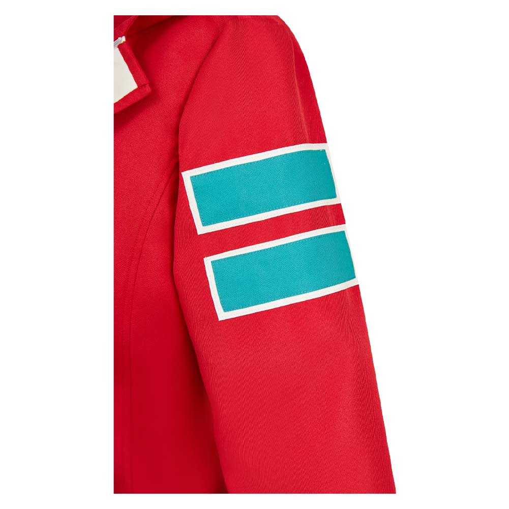 Dandadan Momo Ayase Red Jacket Outfits Halloween Carnival Cosplay Costume