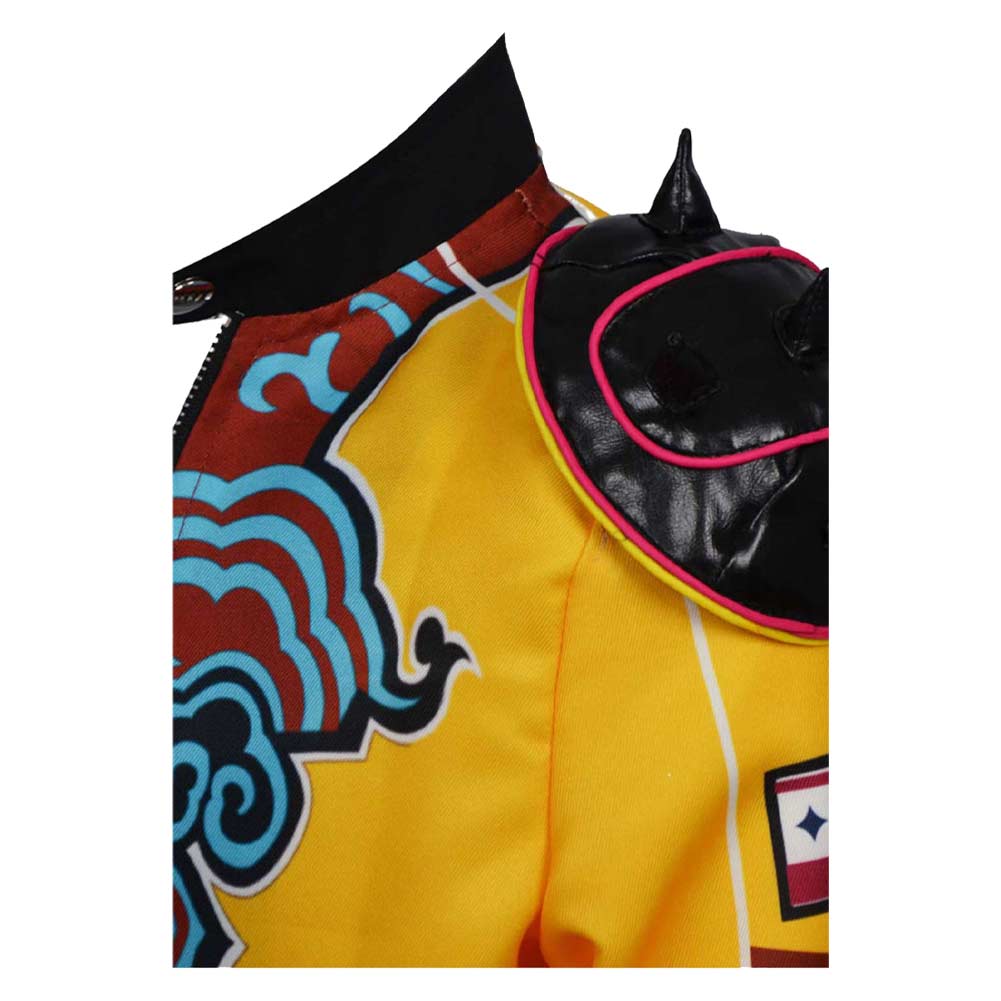 Kpop Demon Hunters Rumi Yellow Jacket For Kids Children Halloween Carnival Party Cosplay Costume