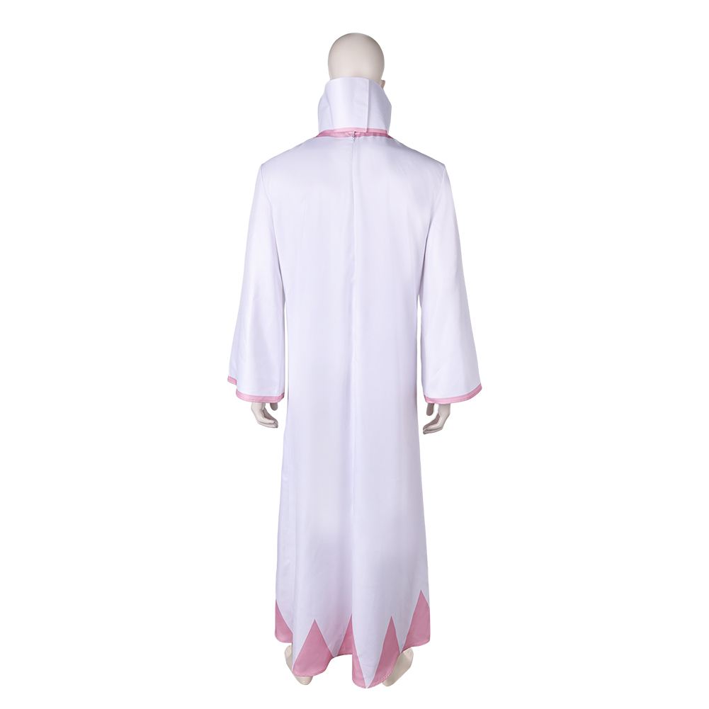 Helluva Boss Season 2 Yogirt White Robe Outfits Halloween Carnival Cosplay Costume