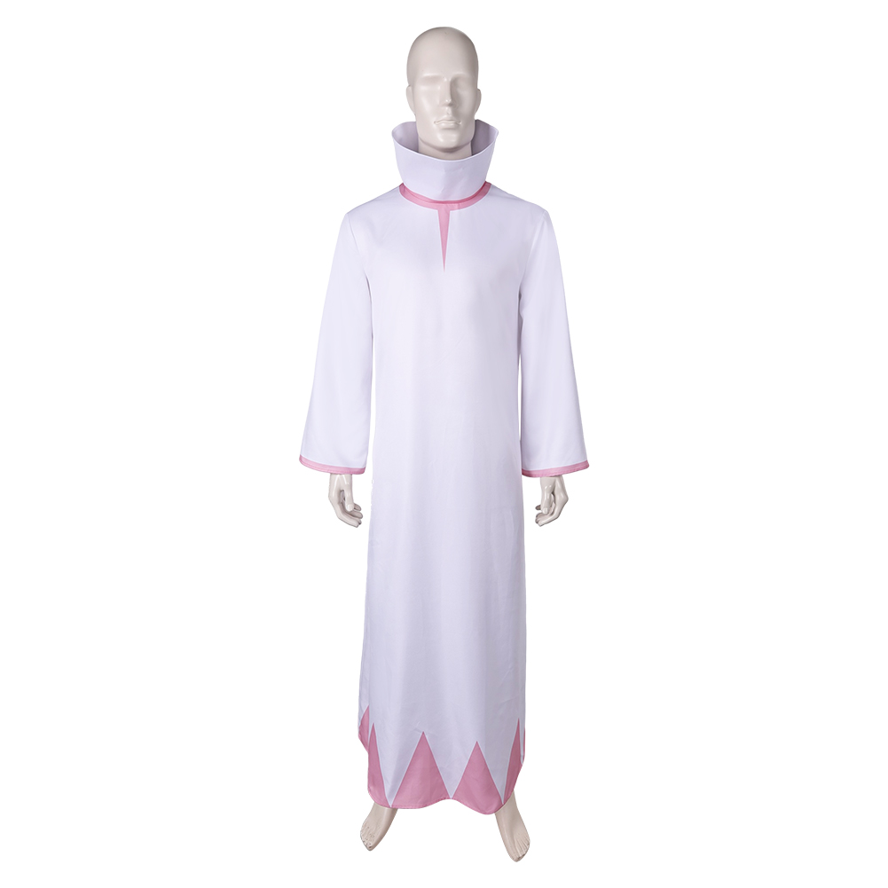 Helluva Boss Season 2 Yogirt White Robe Outfits Halloween Carnival Cosplay Costume