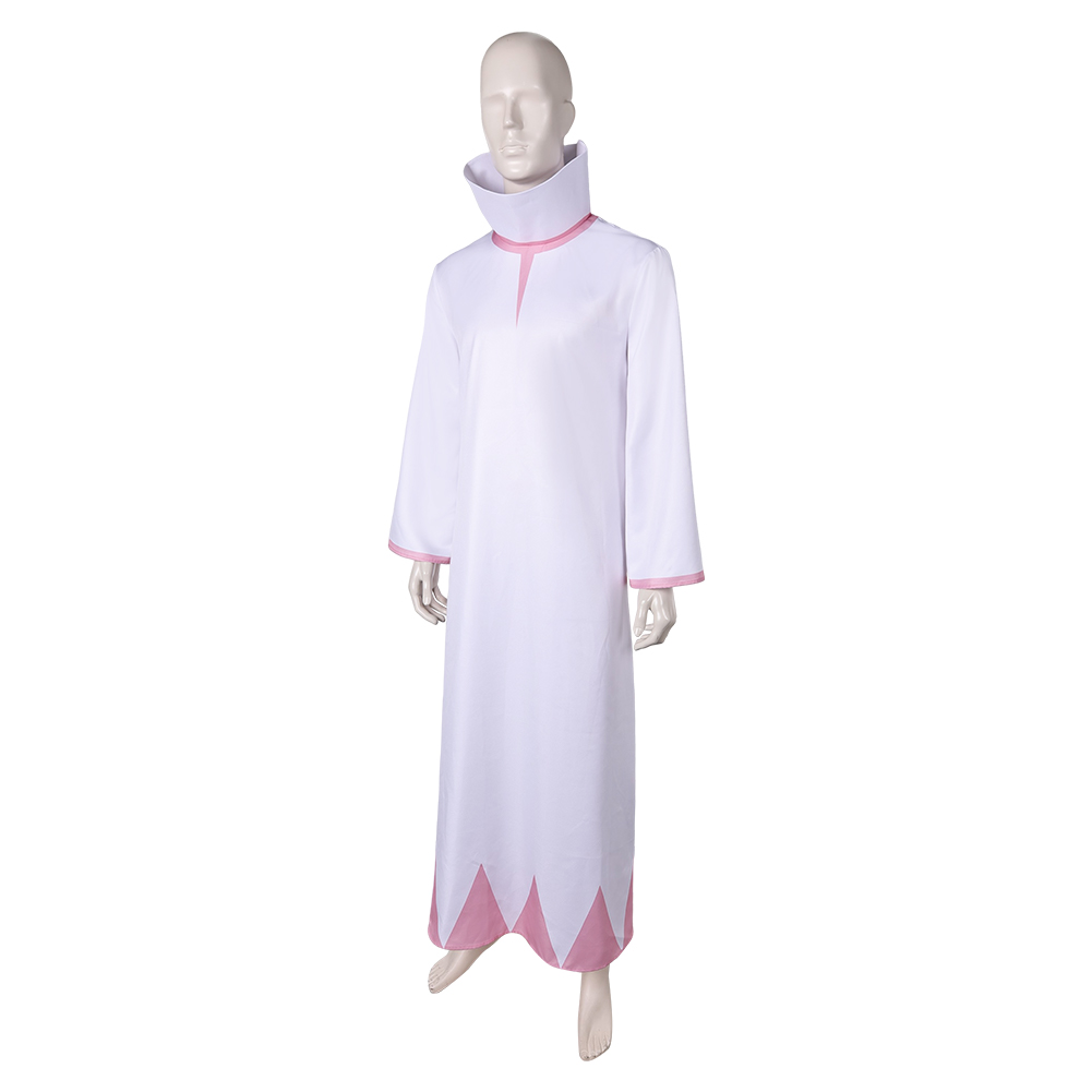 Helluva Boss Season 2 Yogirt White Robe Outfits Halloween Carnival Cosplay Costume