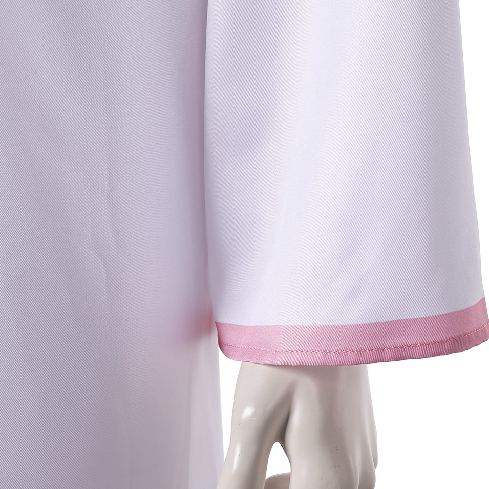 Helluva Boss Season 2 Yogirt White Robe Outfits Halloween Carnival Cosplay Costume