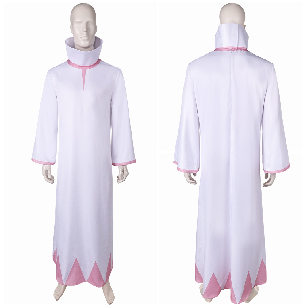 Helluva Boss Season 2 Yogirt White Robe Outfits Halloween Carnival Cosplay Costume