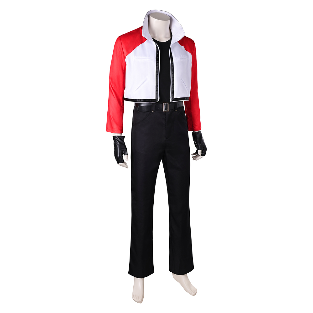 Fatal Fury: City of the Wolves Rock Howard Men Jacket Set Outfits Halloween Carnival Cosplay Costume
