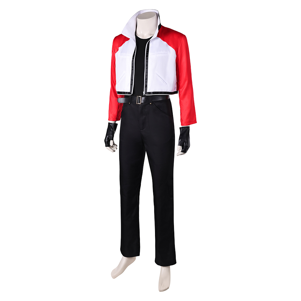 Fatal Fury: City of the Wolves Rock Howard Men Jacket Set Outfits Halloween Carnival Cosplay Costume