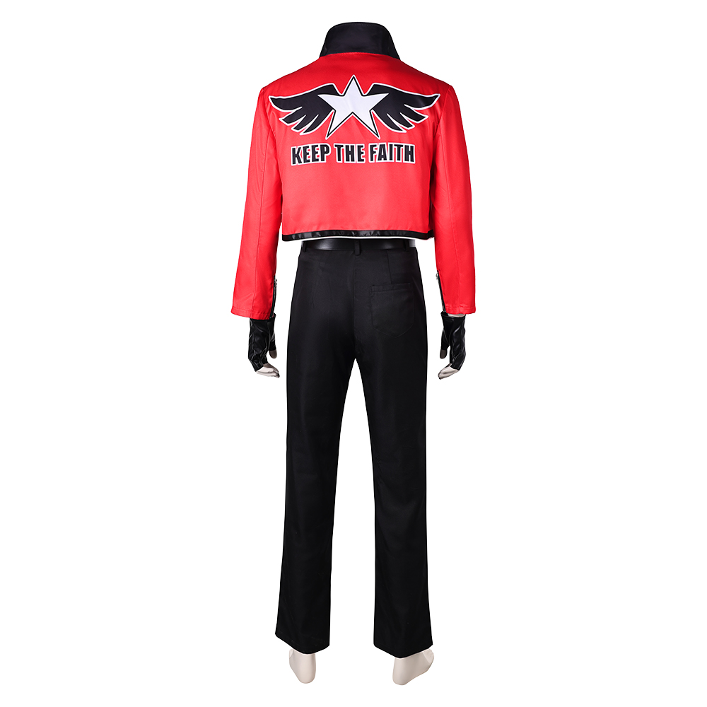 Fatal Fury: City of the Wolves Rock Howard Men Jacket Set Outfits Halloween Carnival Cosplay Costume