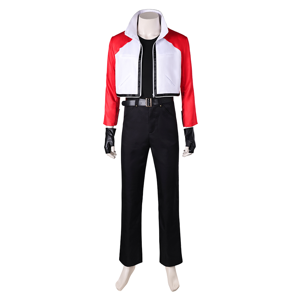 Fatal Fury: City of the Wolves Rock Howard Men Jacket Set Outfits Halloween Carnival Cosplay Costume