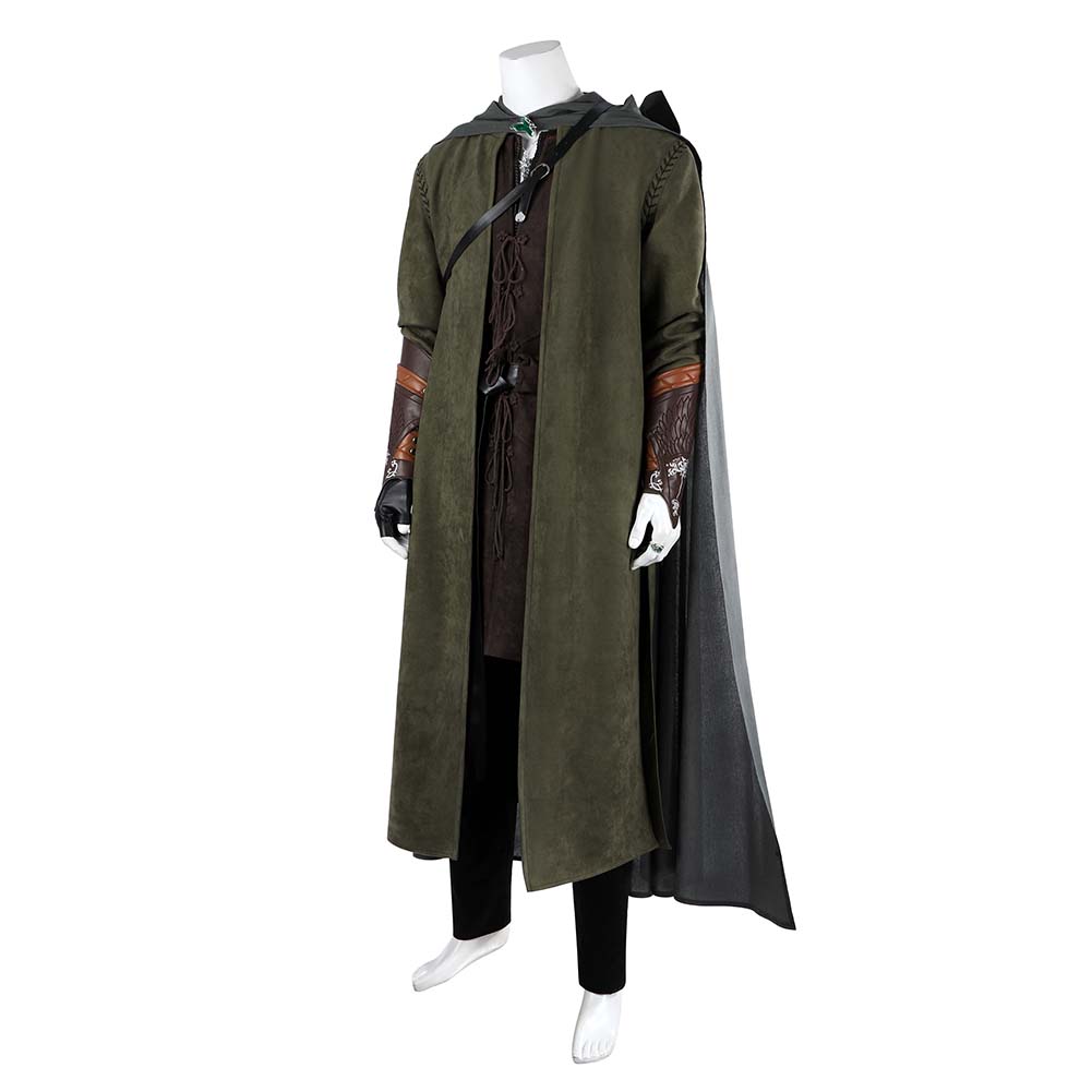 The Lord of The Rings Aragorn Fullset Outfits Medieval Fantasy Halloween Carnival Cosplay Costume