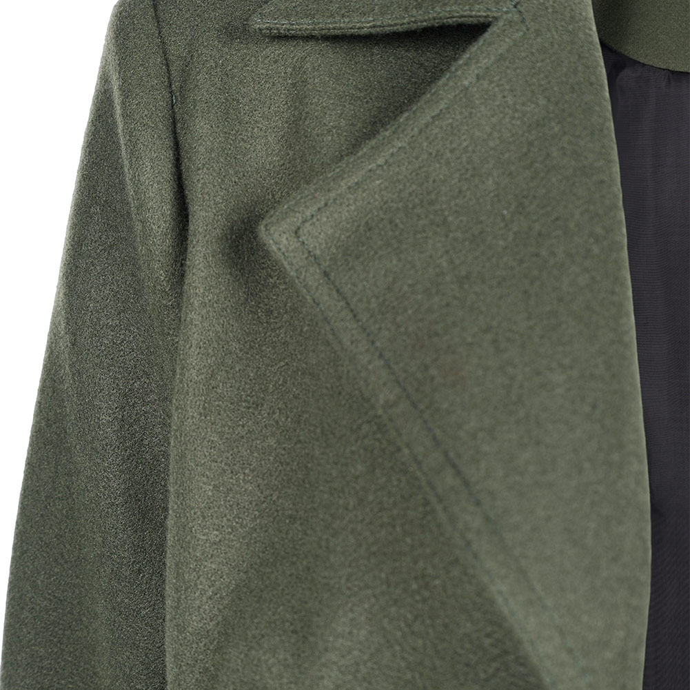 John Wick 5 (2025) Eve Macarro Woman Green Coat Outfits Halloween Carnival Cosplay Costume