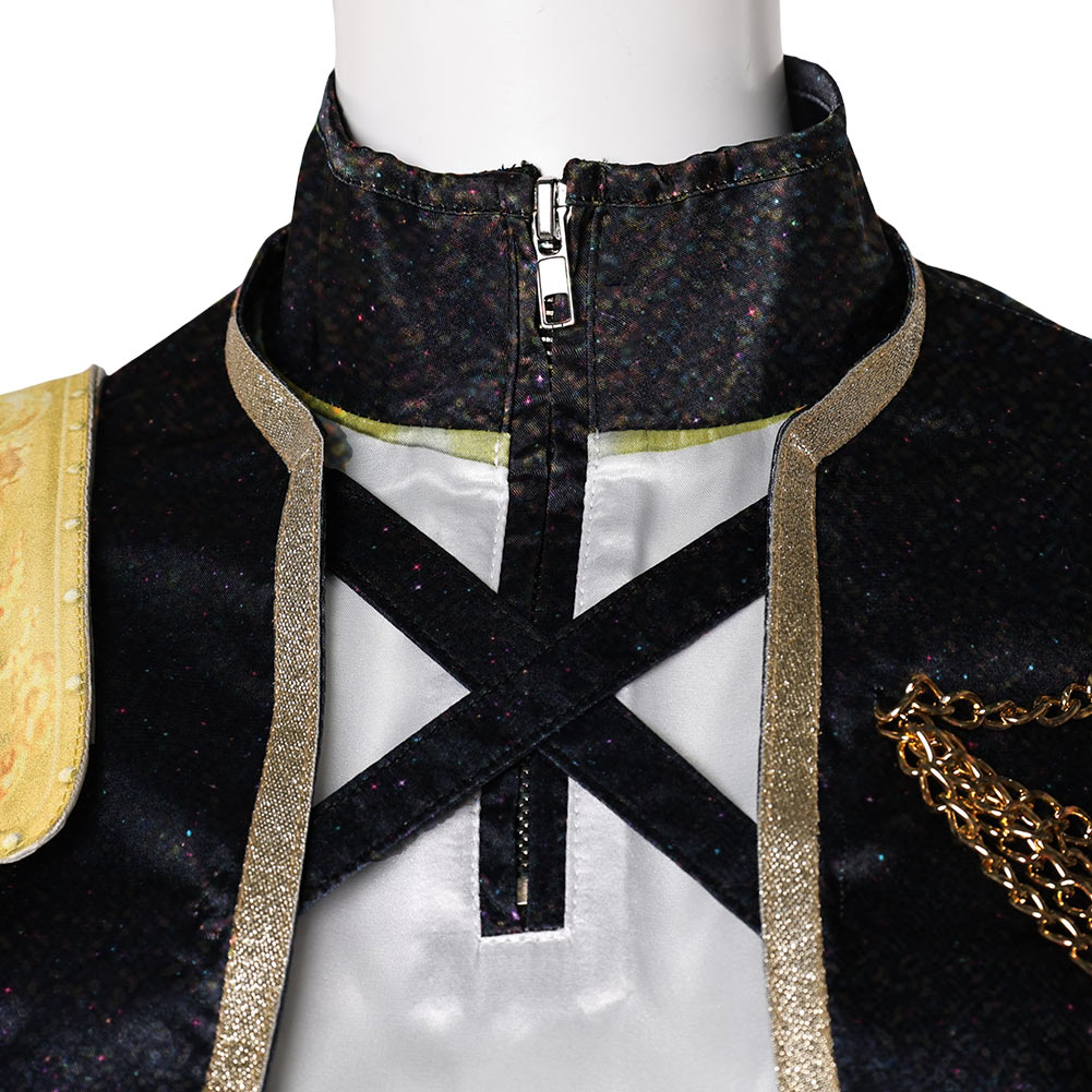 Kpop Demon Hunters Rumi Golden Black Uniform Halloween Carnival Party Cosplay Costume