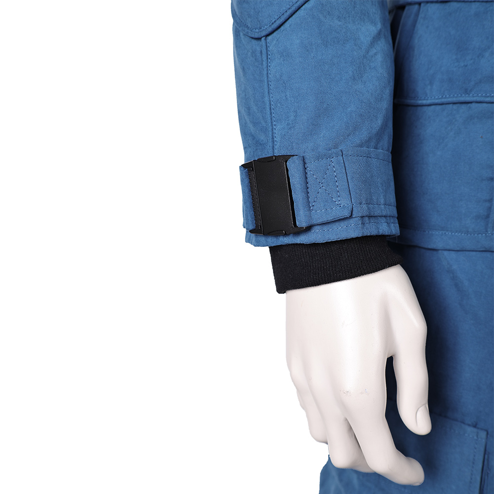 Mickey17 (2025) Mickey Blue Uniform Outfits Halloween Carnival Cosplay Costume