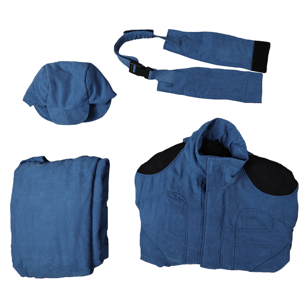 Mickey17 (2025) Mickey Blue Uniform Outfits Halloween Carnival Cosplay Costume