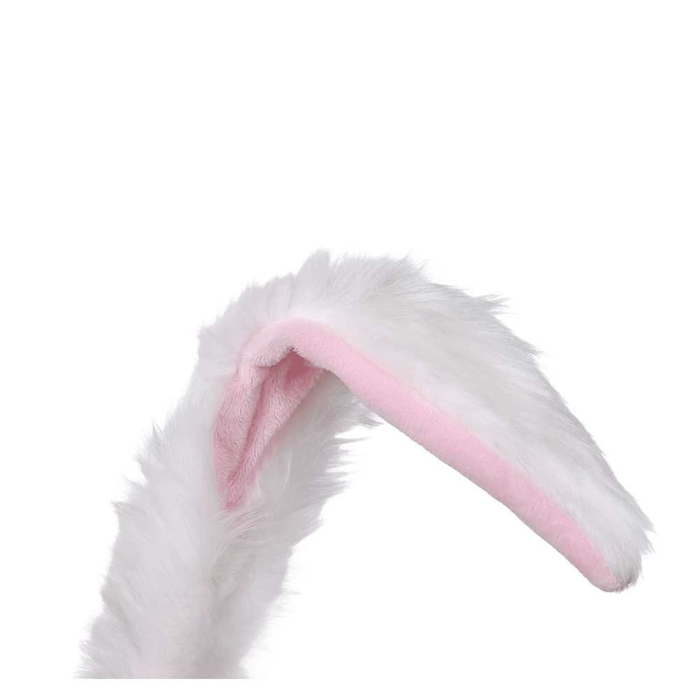 League of Legends Isha Bunny Ears Headband Halloween Carnival Costume Accessories